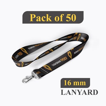 16 MM Lanyard pack of 50