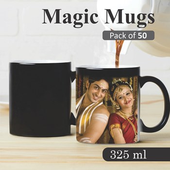 MAGIC MUGS PACK OF 50